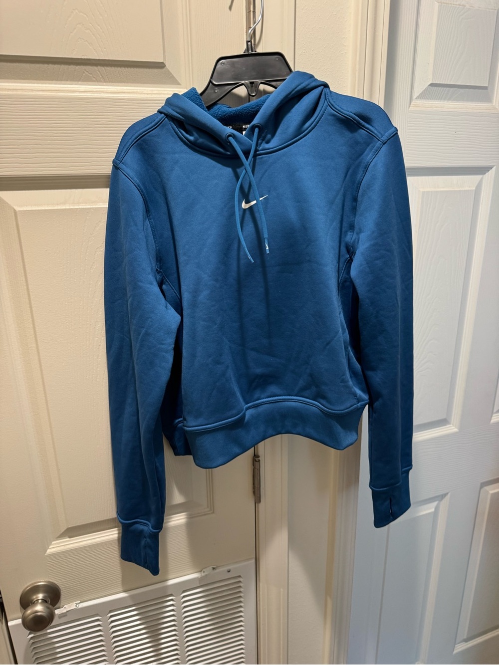 Nike Women's Teal Blue Pullover Hoodie